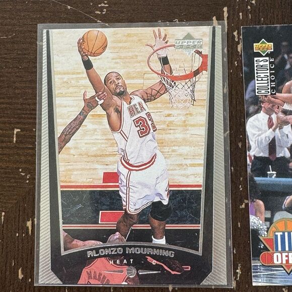 Alonzo Mourning 12 Card Lot With 2001 Fleer 2000 Topps Stars 1994 Ted Williams - Picture 10 of 13